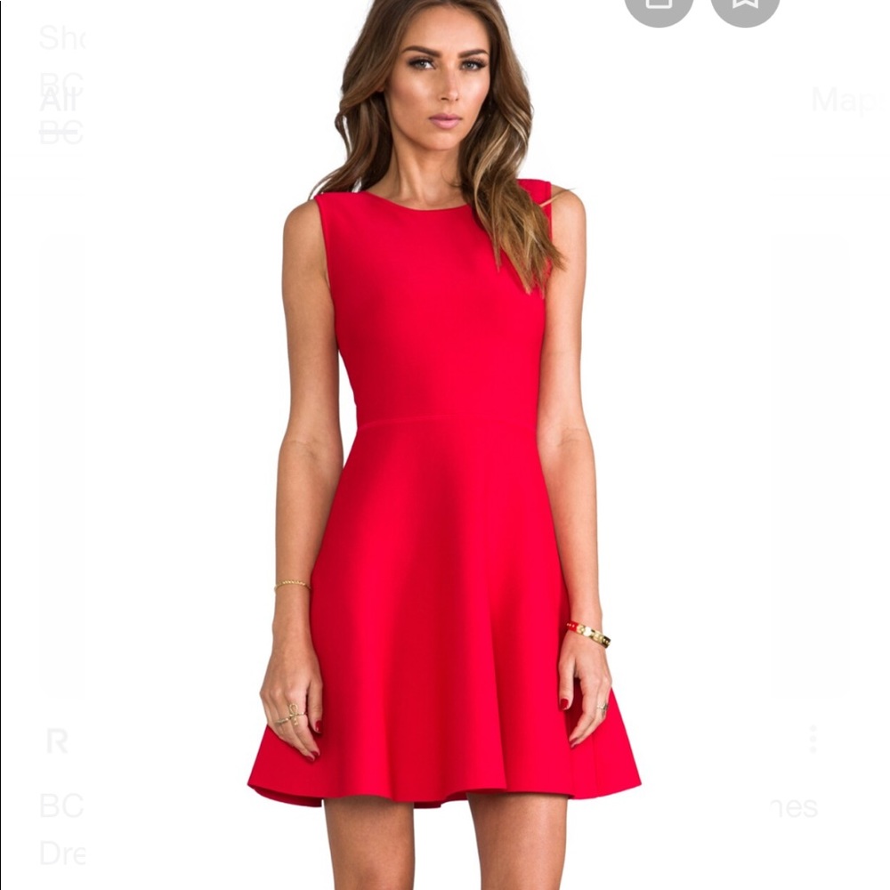 BCBGMAXAZRIA Gali Dress in Poppy XXS (new with tags - never worn!)